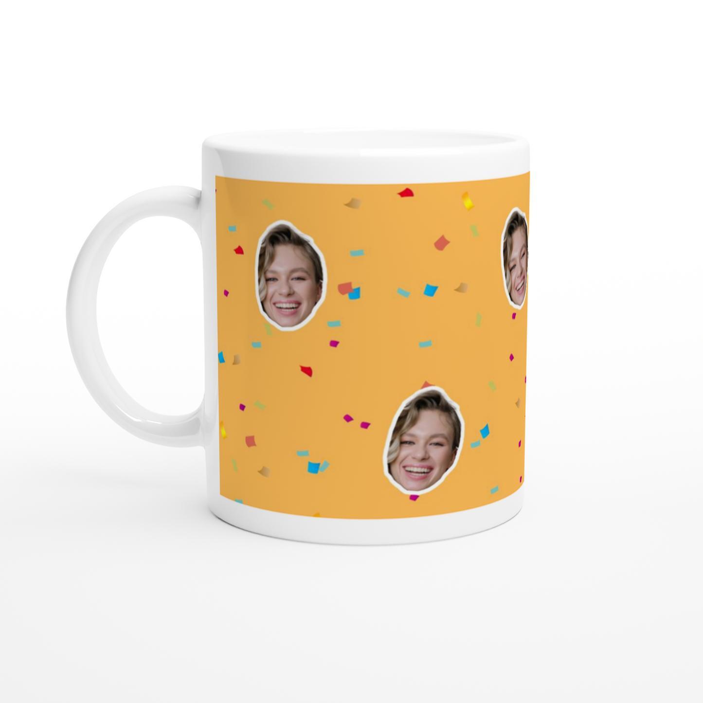 Pink Celebration 11oz Ceramic Mug