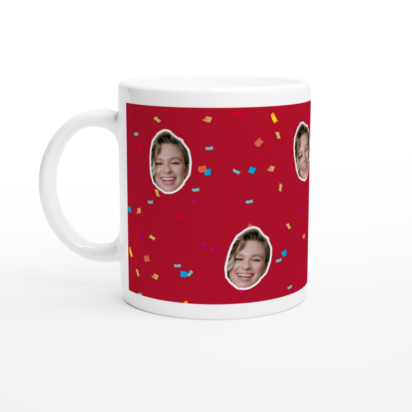 Pink Celebration 11oz Ceramic Mug