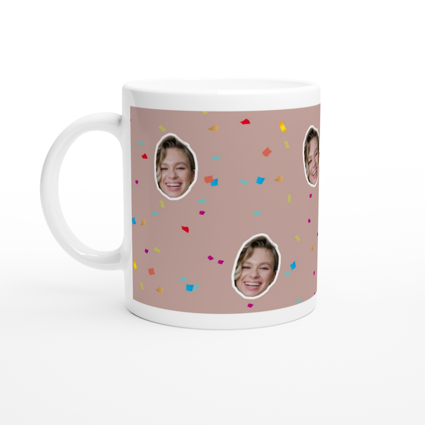 Pink Celebration 11oz Ceramic Mug